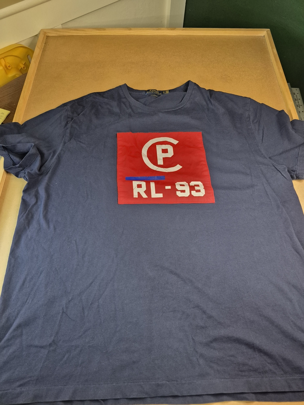 Polo by Ralph Lauren Navy Short Sleeve RL-93 Graphic Tee